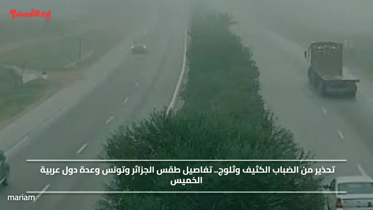 تحذير من الضباب الكثيف وثلوج.. تفاصيل طقس الجزائر وتونس وعدة دول عربية الخميس